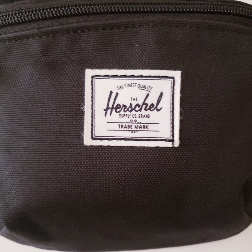 Herschel Black Canvas Belt Bag - Picture 4 of 12